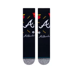 Hit After Hit Stance – ATLANTA BRAVES LANDMARK CREW SOCKS