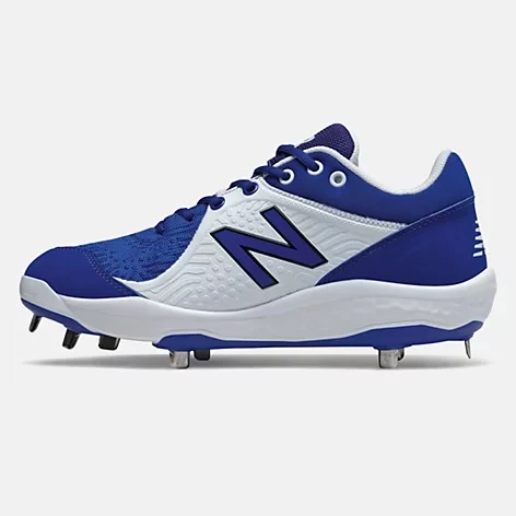 Hit After Hit New Balance – Royal/White Low-Cut L3000v5 Metal Spikes (L3000TB5) 2 Hit After Hit New Balance – Royal/White Low-Cut L3000v5 Metal Spikes (L3000TB5) - Image 2