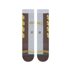 Hit After Hit Stance – SAN DIEGO PADRES SPLIT CREW SOCKS