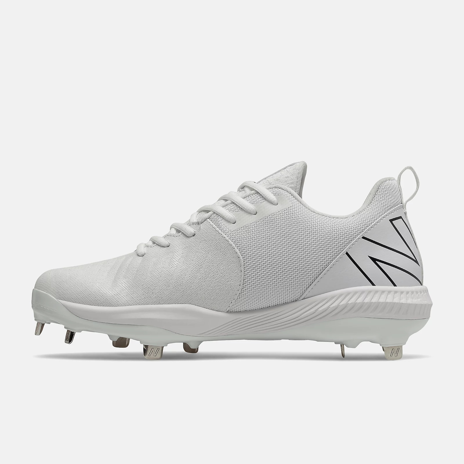 Hit After Hit New Balance – White/Black FuelCell 4040v6 Metal Spikes (L4040TW6) 3 Hit After Hit New Balance – White/Black FuelCell 4040v6 Metal Spikes (L4040TW6) - Image 3