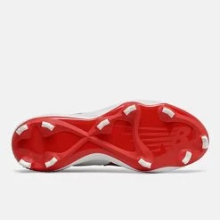 Hit After Hit New Balance – Red/White FuelCell 4040v6 Molded Cleats (PL4040R6) 7 Hit After Hit New Balance – Red/White FuelCell 4040v6 Molded Cleats (PL4040R6) -Footwear Shop pl4040r6 5