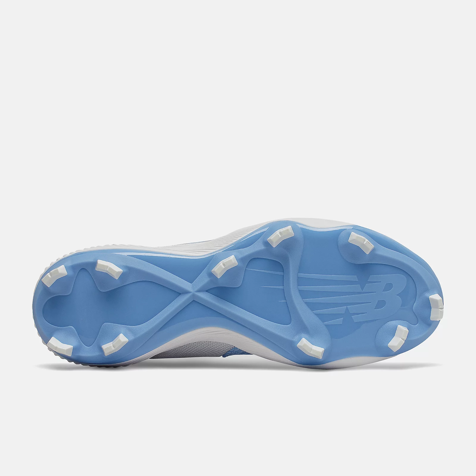 Hit After Hit New Balance – C. Blue/White FuelCell 4040v6 Molded Cleats (PL4040S6) 4 Hit After Hit New Balance – C. Blue/White FuelCell 4040v6 Molded Cleats (PL4040S6) - Image 4