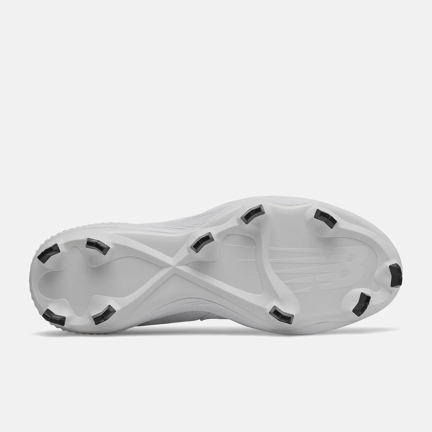 Hit After Hit New Balance – White FuelCell 4040v6 Molded Cleats (PL4040W6) 4 Hit After Hit New Balance – White FuelCell 4040v6 Molded Cleats (PL4040W6) - Image 4