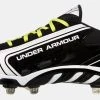Hit After Hit Under Armour Women’s Spine Glyde ST CC Metal Spikes – Black/White