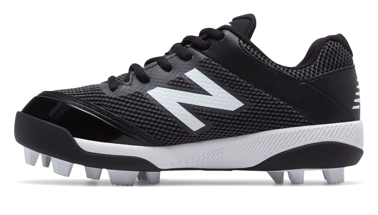 Hit After Hit New Balance – Black/White Junior Low Rubber Baseball Cleats (J4040BK4) 1 Hit After Hit New Balance – Black/White Junior Low Rubber Baseball Cleats (J4040BK4)