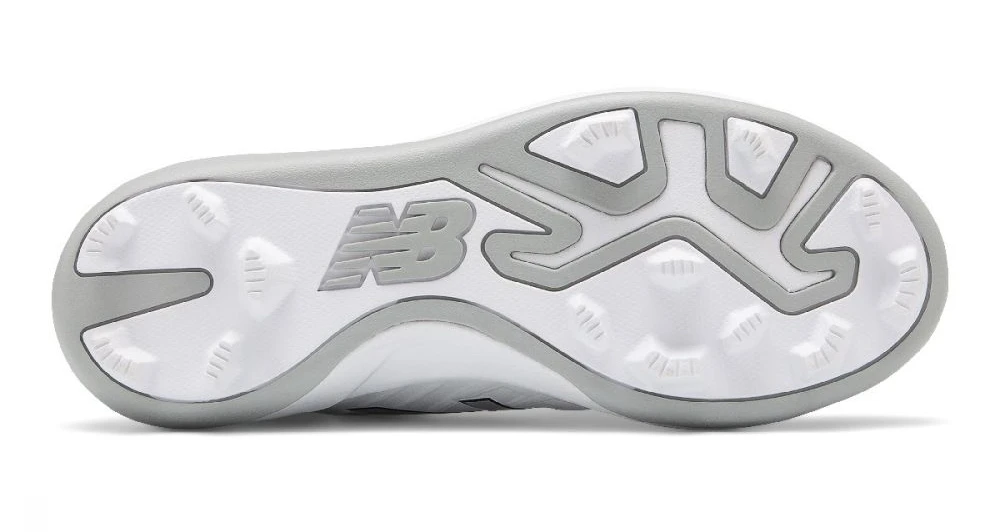Hit After Hit New Balance 4040v5 Youth Molded Cleats – White/White (J4040TW5) 3 Hit After Hit New Balance 4040v5 Youth Molded Cleats – White/White (J4040TW5) - Image 3