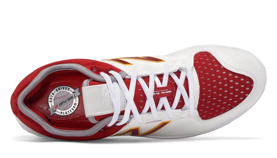 Hit After Hit New Balance – Coumarin Pack Spikes – White/Burgundy/Gold (L3000MW3) 3 Hit After Hit New Balance – Coumarin Pack Spikes – White/Burgundy/Gold (L3000MW3) - Image 3