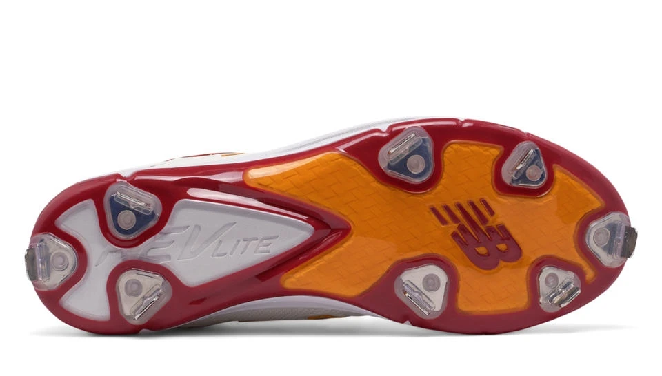 Hit After Hit New Balance – Coumarin Pack Spikes – White/Burgundy/Gold (L3000MW3) 4 Hit After Hit New Balance – Coumarin Pack Spikes – White/Burgundy/Gold (L3000MW3) - Image 4