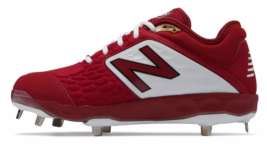 Hit After Hit New Balance – Cardinal/White Low-Cut L3000v4 Metal Spikes (L3000MW4) 1 Hit After Hit New Balance – Cardinal/White Low-Cut L3000v4 Metal Spikes (L3000MW4)