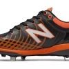 Hit After Hit New Balance 4040v5 Metal Spikes – Black/Orange (L4040BO5)
