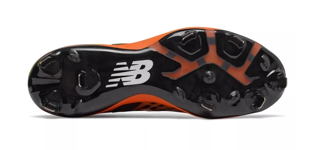 Hit After Hit New Balance 4040v5 Metal Spikes – Black/Orange (L4040BO5) 3 Hit After Hit New Balance 4040v5 Metal Spikes – Black/Orange (L4040BO5) - Image 3
