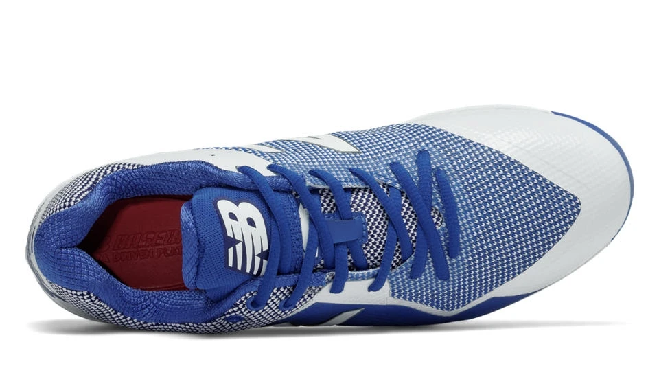 Hit After Hit New Balance – Royal/White 4040v4 Baseball Spikes (L4040TB4) 2 Hit After Hit New Balance – Royal/White 4040v4 Baseball Spikes (L4040TB4) - Image 2