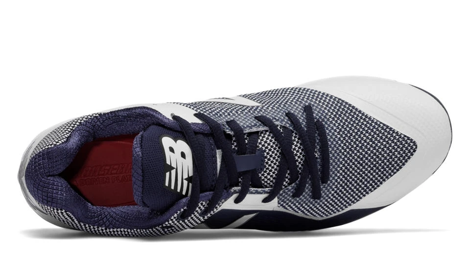 Hit After Hit New Balance – Navy/White 4040v4 Baseball Spikes (L4040TN4) 2 Hit After Hit New Balance – Navy/White 4040v4 Baseball Spikes (L4040TN4) - Image 2