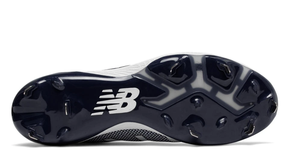 Hit After Hit New Balance – Navy/White 4040v4 Baseball Spikes (L4040TN4) 3 Hit After Hit New Balance – Navy/White 4040v4 Baseball Spikes (L4040TN4) - Image 3