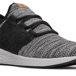 Hit After Hit New Balance – Men’s Black/White Fresh Foam Cruz V2 Knit (MCRUZKW2) -Footwear Shop products mcruzkw2 4