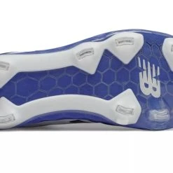 Hit After Hit New Balance – Men’s Royal/White 3000v4 Fresh Foam Molded Cleat (PL3000B4) -Footwear Shop products pl3000b4 4