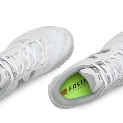 Hit After Hit New Balance – White/White Women’s Fastpitch Turf Shoes (ST4040W1)