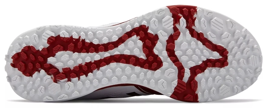 Hit After Hit New Balance – Cardinal/White Fresh Foam T3000v4 Men’s Turfs (T3000MW4) 2 Hit After Hit New Balance – Cardinal/White Fresh Foam T3000v4 Men’s Turfs (T3000MW4) - Image 2