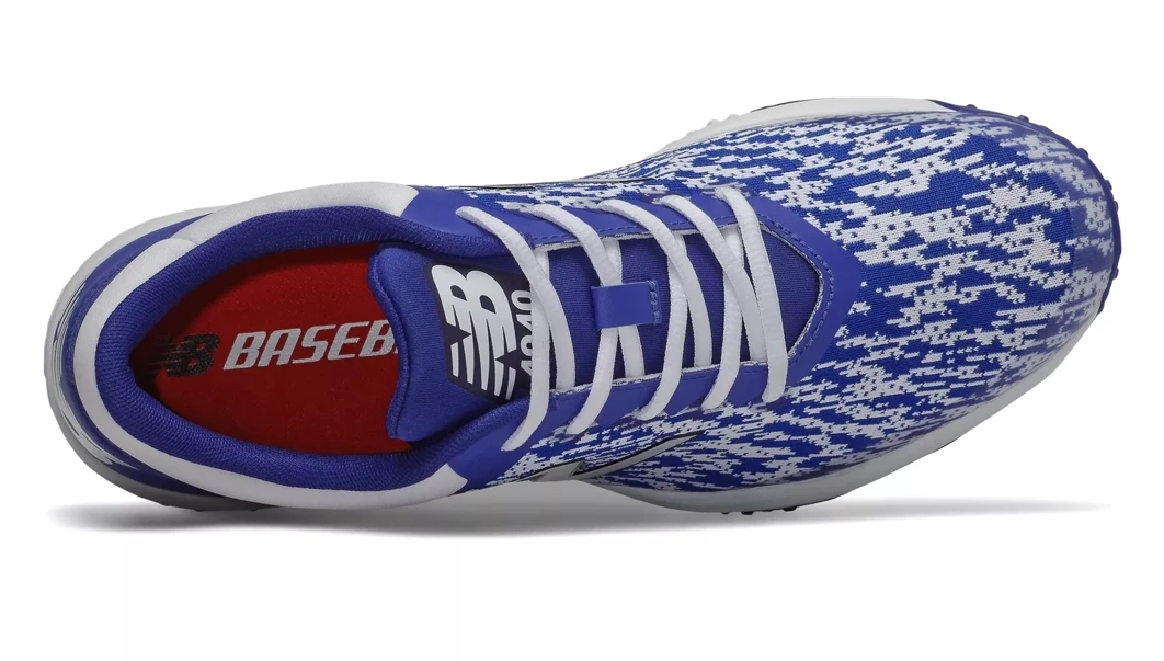 Hit After Hit New Balance 4040v5 Turf Trainer – Royal/White (T4040TB5) 2 Hit After Hit New Balance 4040v5 Turf Trainer – Royal/White (T4040TB5) - Image 2