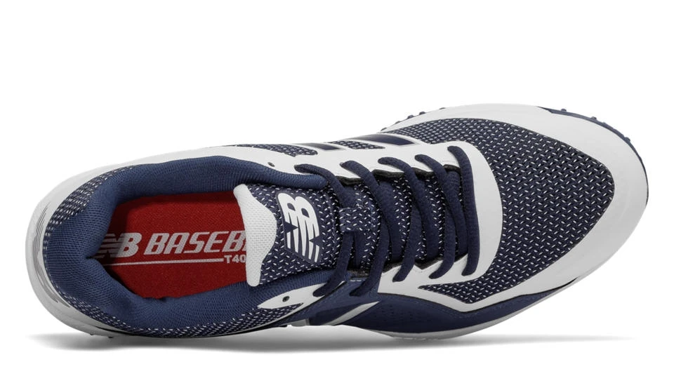 Hit After Hit New Balance – Navy/White 4040v4 Baseball Turf Shoes (T4040TN4) 2 Hit After Hit New Balance – Navy/White 4040v4 Baseball Turf Shoes (T4040TN4) - Image 2