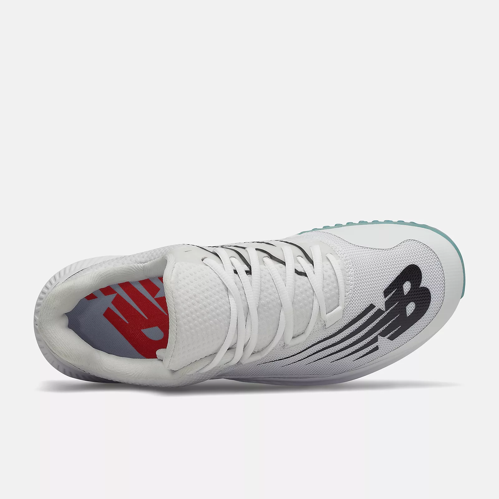 Hit After Hit New Balance Turf Shoes – White FuelCell 4040v6 (T4040TW6) 3 Hit After Hit New Balance Turf Shoes – White FuelCell 4040v6 (T4040TW6) - Image 3